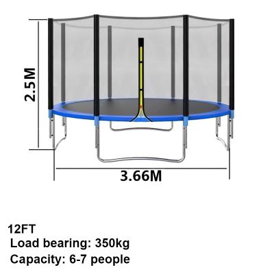 China With Protective Net Good Quality Customized Round Outdoor 6ft Fitness Gymnastics Trampoline for sale