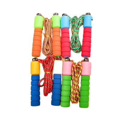 China Cotton Skipping Rope Wire Speed ​​Jump Rope Lightweight Plastic Adjustable Jump Rope for sale