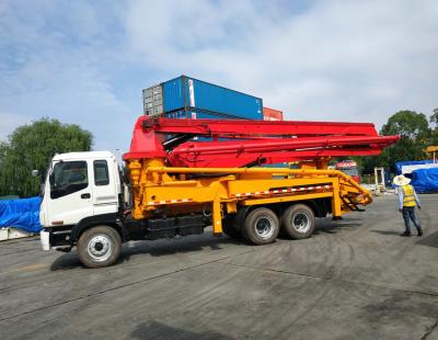 China Construction Engineering 37m Concrete Mixer Concrete Pumps Chinese /original Japan diesel engines and chassis for sale for sale