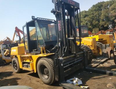 China Hotels 16 Ton Heavy Duty Duplex Forklift FD160S-3 Forklift 4.5m Mast for sale