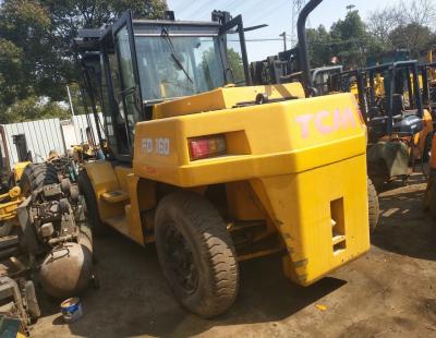 China Hotel 16 Ton Brand Japan Forklift Truck FD160S-3 15 Ton Diesel Large Forklift Price for sale