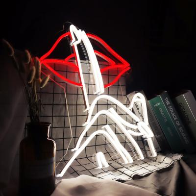 China Dropshipping Eco-friendly Acrylic Neon Signs Sexy PVC Neon Lamp For Home Decoration for sale