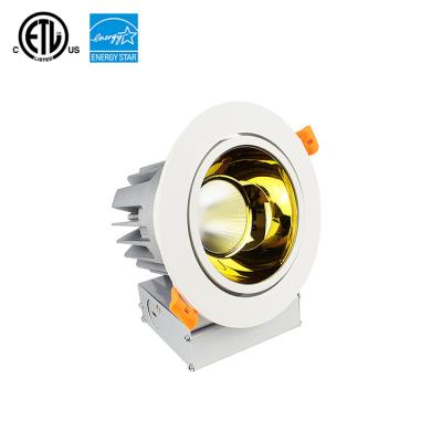 China Modern 4 Inch Led Recessed Gimbal Led Light Retrofit 12w Led Downlight for sale