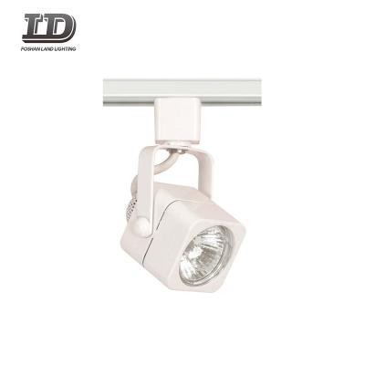 China Modern led track light for shop home office ceiling led track spot light GU10 MR16 high lumen led track spot light 2 wire 3 wire for sale