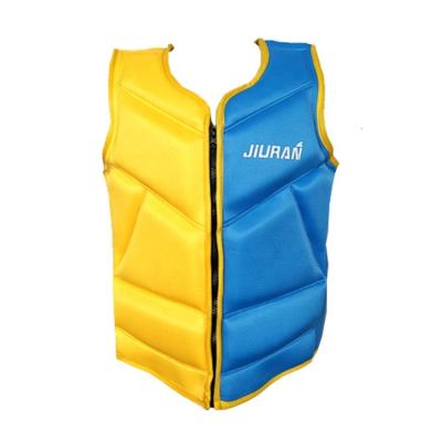 China Safety Soft Comfortable Wholesale Fashion Life Vest Neoprene Swimming Kayaking Neoprene Life Vest Water Sports Vest Adult Vest for sale