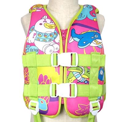 China Water Sports Life Jackets Cartoon Soft And Comfortable Kids Swimming Aids Kids Learning Life Jackets At Affordable Prices for sale