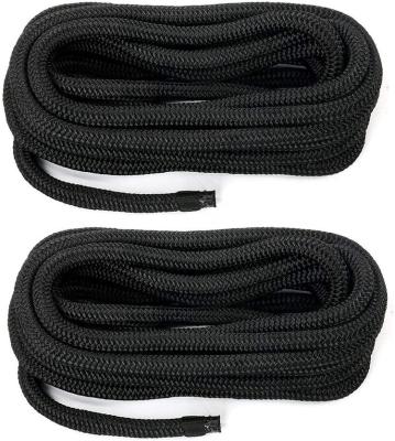 China Durable China Supplier Boat Accessories Double Braid Mooring Dock Line for sale