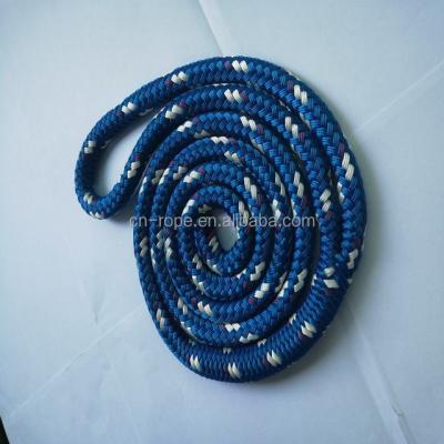 China Hammock Hanging Ropes Black Color Braid Polyester Rope For Hammock Hanging Rope for sale