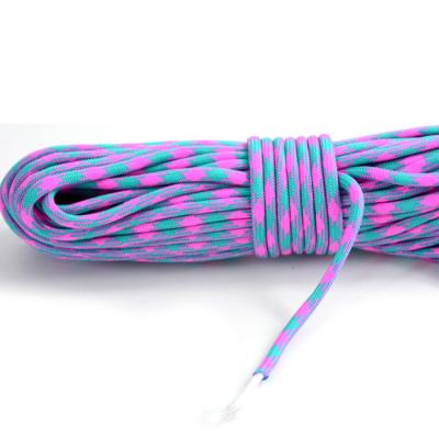 China Durable Polyester Rope Camping Rope Hiking Fishing Survival Parachute Tie Down - Outdoor Hammock for sale