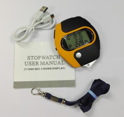 China Multifunctional Millesimal 0.001 1/1000 Second Night Visible Brand Stopwatch for sale