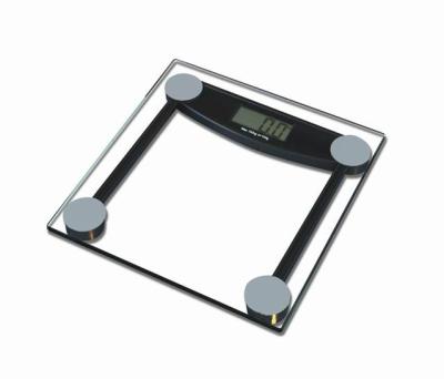 China New ABS Salter Glass Electronic Digital Bathroom Scales With LCD 180kg Capacity for sale