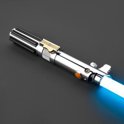 China Allunium Allunium LHSABER Anakin Lightsaber Metal Hilt RGB Retractable Laser Sword Lightsaber for sale