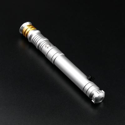 China Aluminum alloy Aluminum alloy LHSABER custom metal handle sensitive smooth swing star the wars pixel blade super heavy dueling lightsaber laser sword for sale