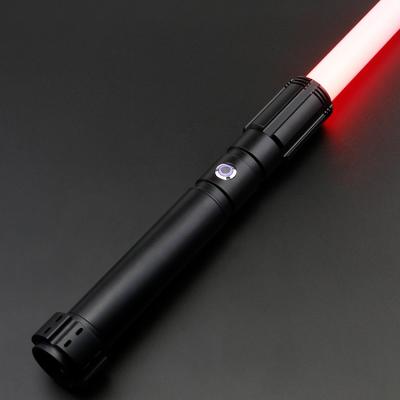 China Aluminium alloy Aluminium alloy LHSABER smooth swing pixel blade lightsaber metal hilt light sword heavy dueling laser sword lightup toys for children for sale