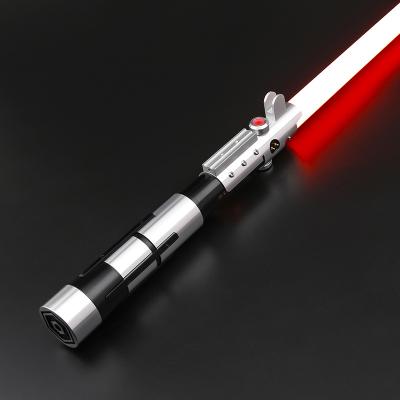 China Aluminum alloy Aluminum alloy LHSABER Starkiller SK1 sensitive smooth swing metal hilt wholesale flash on clash lightup toys lightsaber for sale