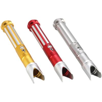 China Aluminum alloy Aluminum alloy LHSABER RGB color change metal hilt heavy dueling star the wars deadeye lightup toys light sword lightsaber for sale