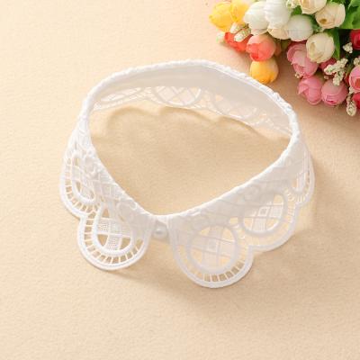 China Nice Fake Detachable Hot Sale Embroidery Detachable Collar for sale