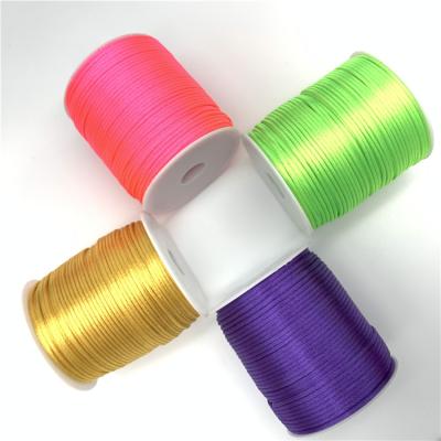 China 2021 Direct Selling Elastic Rope Color Handmade Braided Rope Clothing Accessories for sale