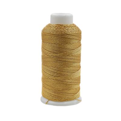 China Wholesale High Tenacity Gold And Silver Metallic Yarn Woven Wire Yarns for sale