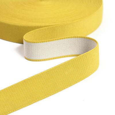 China Factory high quality 25MM colorful elastic woven band elastic band for lady clothes for sale