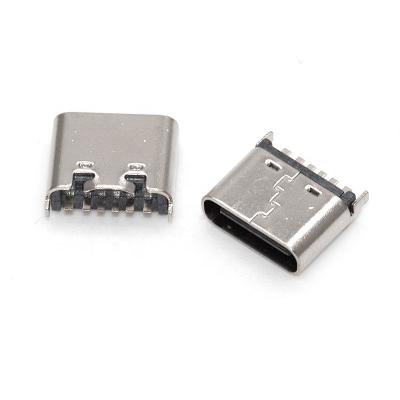 China Factory Direct Sale USB BZCN Type C 8pin Vertical USB BZCN Micro Female Type C 8pin Connector for sale