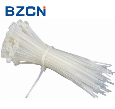 China High strength 66 4*200mm acid snap self-locking nylon white cable ties with various size approval acid corrosion zip ties for sale