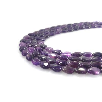 China Pleochroic/Pleochroism Purple Stone 10x14mm Teardrop Shape Natural Amethyst Gem Beads Beaded Gem Jewelry Making for sale