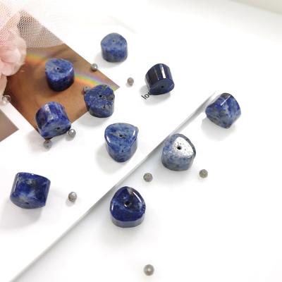 China High Quality Faceted Sodalite Pleochroic / Pleochroism natura Blue Stone Beads Gem Stone Beads DIY Jewelry Made Bracelets Necklaces Earring Pendants for sale