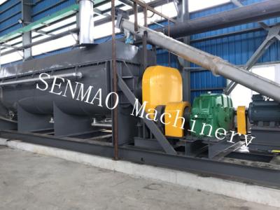 China Stirring Shaft Vacuum Paddle Dryer Chemical Sludge Drying Equipment for sale