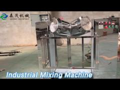 V Type Industrial Mixing Machine Dry Powder Seasoning / Food