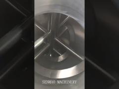 Single cone spiral belt vacuum dryer