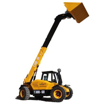 China Construction material shops WELIFT 4x4 telehandler telescopic forklit multi tool telehandler for sale