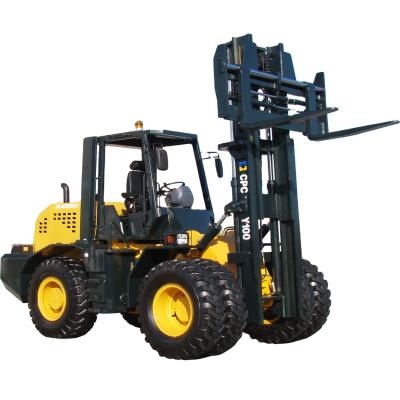 China Building material WELIFT 10ton 12ton high quality rough terrain forkliftAWD articulated forklift manufacture for sale