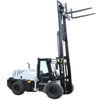 China WELIFT 3.5ton 4ton 4x4 4WD construction material stores all four wheel 4 drive all /rough terrain forklift with attachment bucket off road forklift for sale