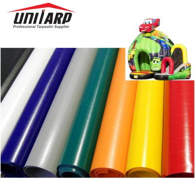 China Ripstop Water Resistant Reinforced 1000D*1000D PVC Coated Inflatable Tarpaulin Vinyl Tarpaulin For Inflatable Toys for sale