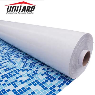 China Tear-Resistant Custom Plastic PVC Vinyl Pond Liner, Over Ground Pool Liner for sale