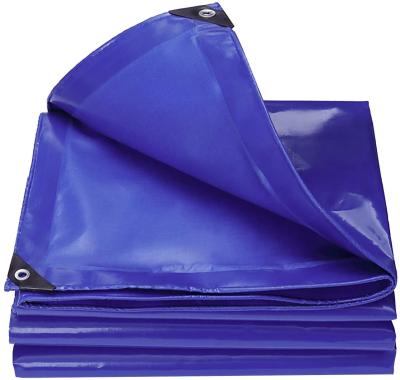 China Blackout PVC Custom Vinyl Heavy Duty PVC Coated Tarpaulin 2X2 3X3m Tarpaulin Pieces Truck Covers for sale