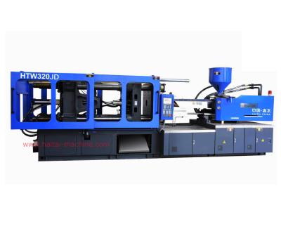 China HTW 320JD Horizontal Plastic Injection Plastic Machinery / Paint Bucket Plastic Molding Machine for sale