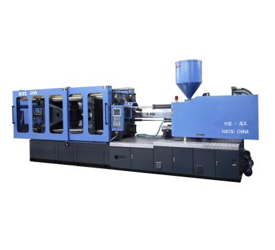 China HAITAI Machinery HTW500JD Servo Motor Horizontal BUCKET Making Injection Molding Machine for sale