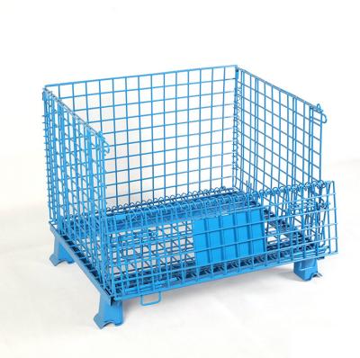 China Attractive Price Guaranteed Quality Anti-Corrosion Folding Mesh Collapsible Storage Cage for sale