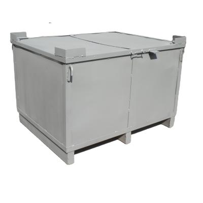 China Hot Sale 2022 Folding New High Quality Wholesale Anti-Corrosion Steel Frame Industrial Storage Sealed Box for sale