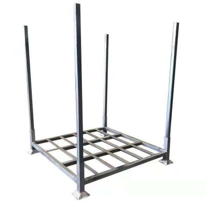 China Corrosion Protection Industrial Storage Rack Efficient Stacking Detachable Foldable Steel Rack for sale