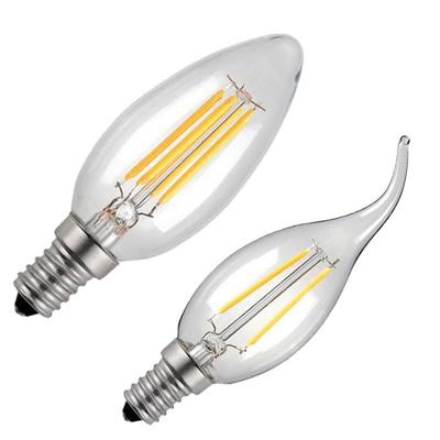 China Edison Candle Classical Most Popular 2W 4W 6W 8W Clear Obsolete Led Filament Bulb Filament Led Bulb Led Bulb Filament With CE Approved for sale