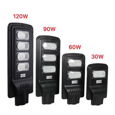 China The most popular ROAD 30w 60w 90w 120w low price ip65 lighting outdoor waterproof solar led street light for sale