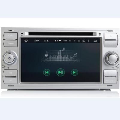 China GPS White 7 Inch Android Touch Screen Car DVD Player 10.0 For Ford For Kuga Radio RDS USB SD for sale