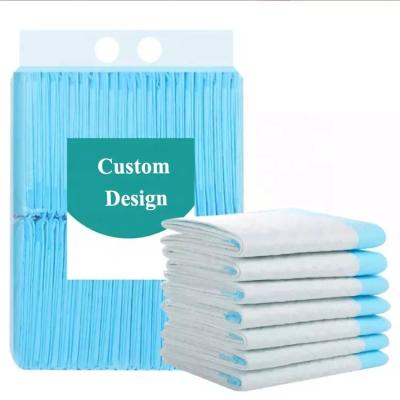 China Free Sample Super Absorbent Viable 6 Layers Sink Proof Disposable Pet Puppy Training Urine Pads Mats For Dogs for sale