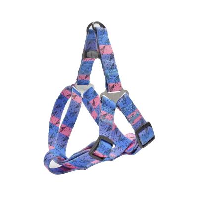 China Manufacturer Customizable Sublimation Multi-design Y-Shape Dog Harness Custom Wholesale for sale