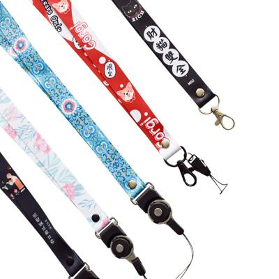 China Wholesale Polyester Lanyard Blank from Polyester Manufacturer Direct Custom Sublimation for sale