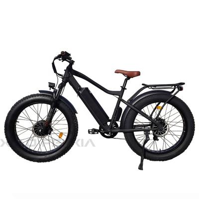 China Aluminum Alloy 6061 All Wheel Drive 750w Electric Hybrid Bike For Adults 26