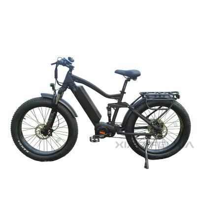 China 6061 Aluminum Alloy 1000W Hunter Fat Mountain Ebike 26